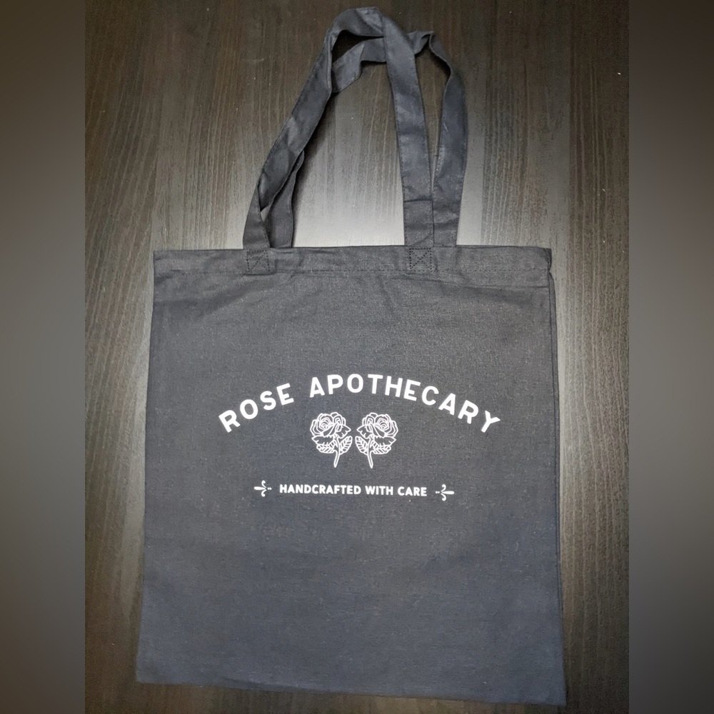 Never used Rose Apothecary tote bag from Schitt’s creek tv show